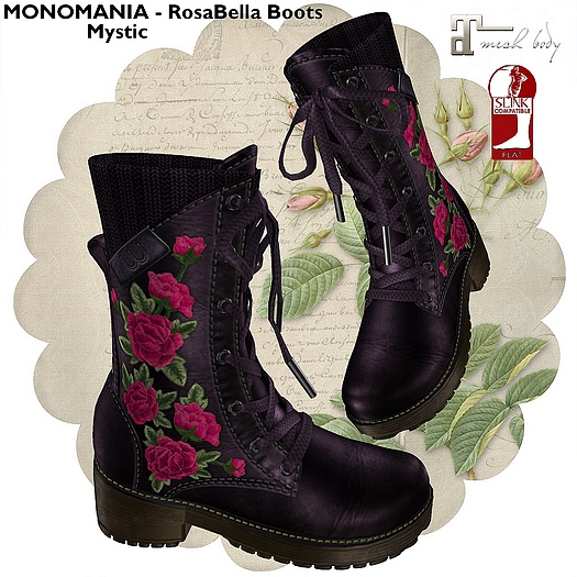 MONOMANIA - RosaBella Boots - Mystic