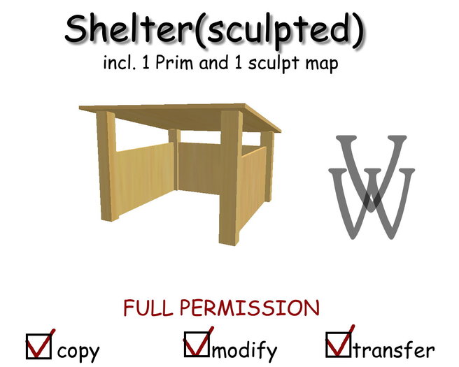 shelter (sculpted)