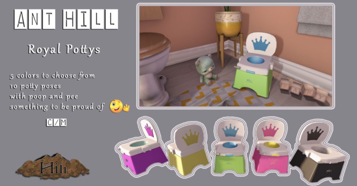 Ant Hill Royal Potty [Yellow] 