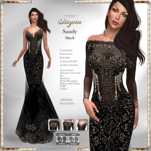 Utopia Sandy black