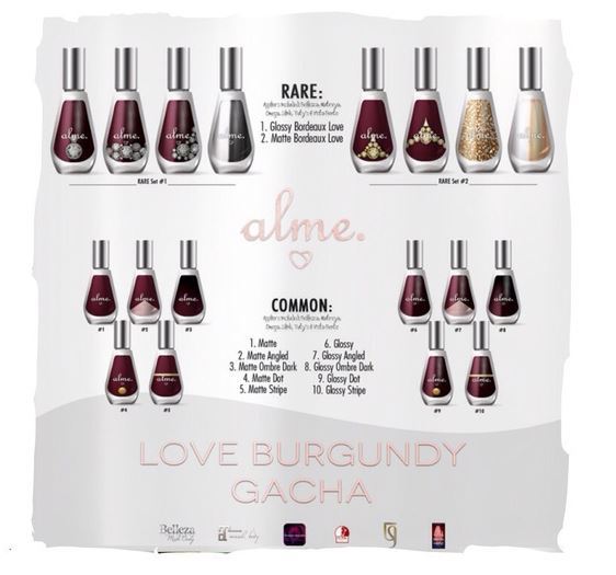 alme.   Love Burgundy Gacha - COMMON 9 [Rez please!]