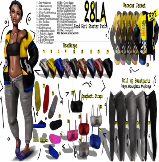 28LA. #26 Racecar Jacket RARE [Rez & Open]