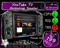 * YouTube TV Set * Anim.. Speaker *