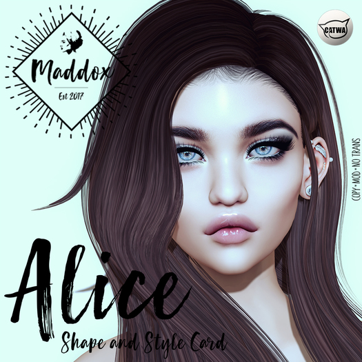 { M a d d o x } Alice Shapes & Style Card