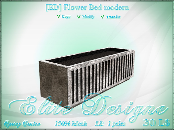 [ED] Flower Bed modern
