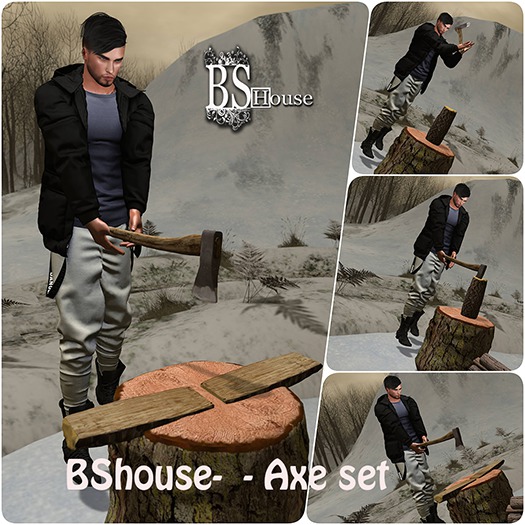 BSHouse-  - Axe set  BOX