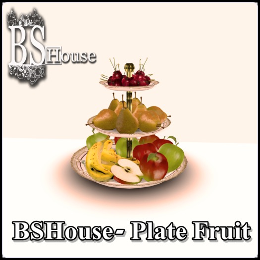 BSHouse- Plate Fruit Box