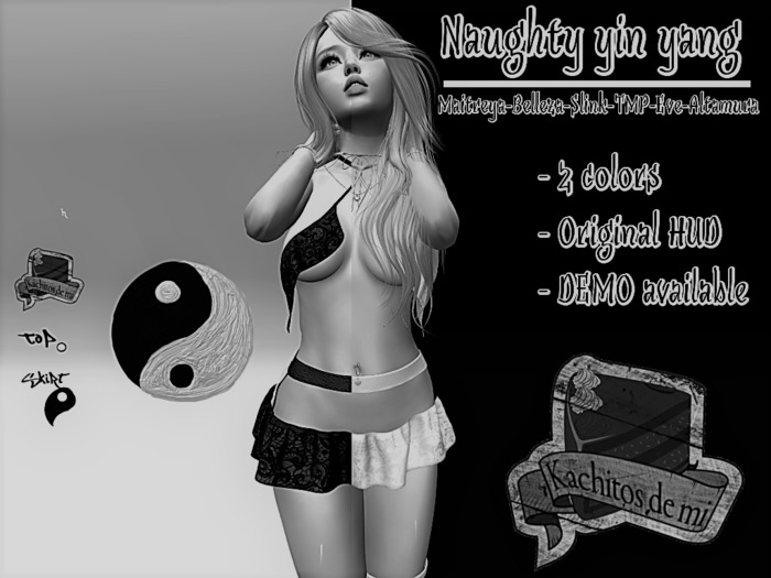 *KdM* Naughty yin yang outfit DEMO