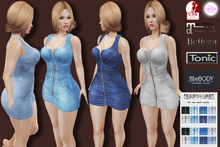 [SAPPHIRE] Mini Dress denim