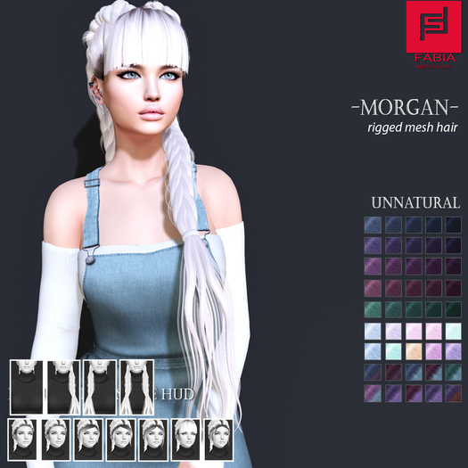 -FABIA- Mesh Hair   < Morgan> Unnatural