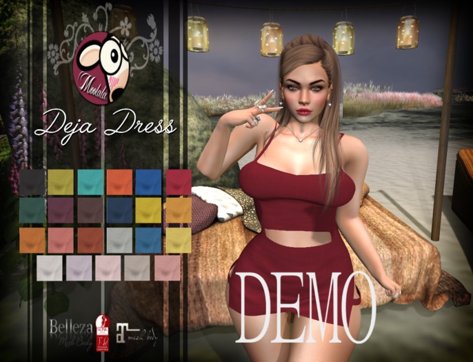 ~*Moolala*~ Deja Dress - Demo{Attach Me}