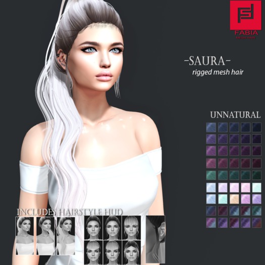 -FABIA- Mesh Hair   <Saura> Unnatural