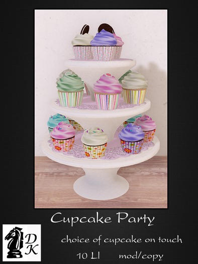 DKD - Cupcake Party Tower