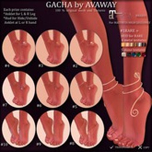 *AvaWay* LOVELY Anklets_#3_Maitreya