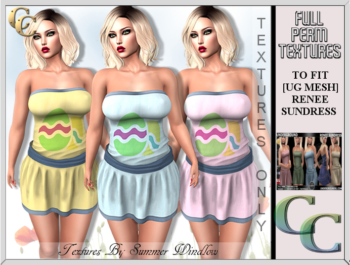 UG RENEE TEXTURES -EASTER TRIO- FULL PERM