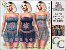 UG RENEE TEXTURES -DENIM TRIO- FULL PERM