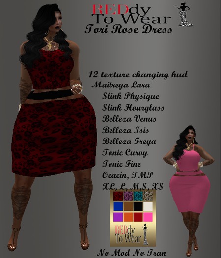 RTW TORI ROSE DRESS BOXED