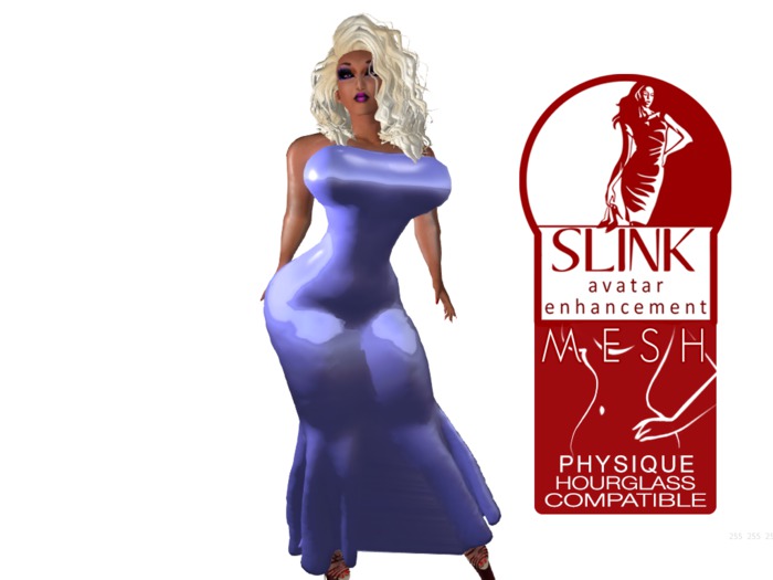 Trinity Designs ©Purple  Hourglass Trinity  Dress