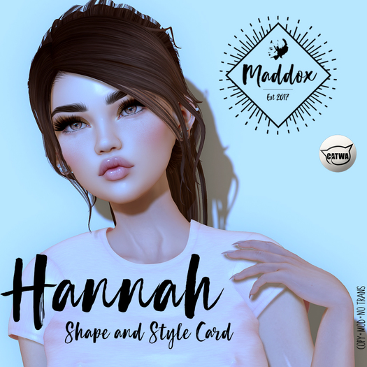 { Ma d d o x } Hannah Shapes & Style Card