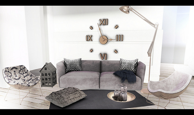 Glam Affair - Scandinavian Interior - Leather Design Chair (common)