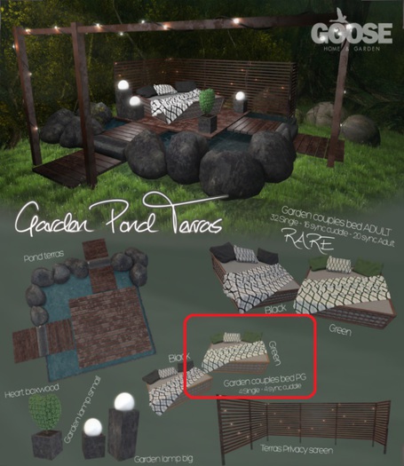 GOOSE - Garden bed PG green