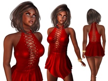 Second Life Marketplace - Sexy Mini Dress Dolly Black MAITREYA ONLY
