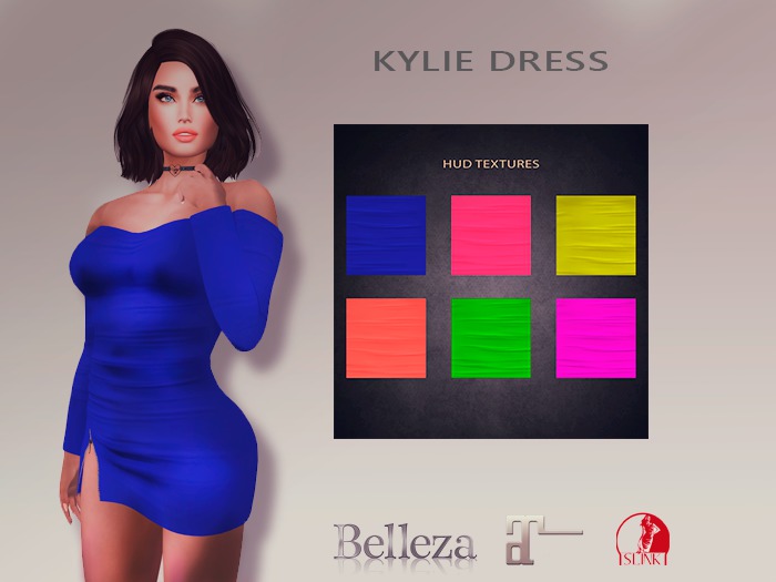 Second Life Marketplace CHERRY LANE Kylie Sexy Dress Gift