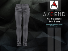 /Ascend/ Mr. Valentine Suit Pants - Dim Gray