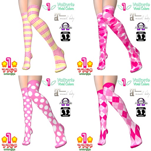 *1* Dreamy Pink Overknee Fatpack