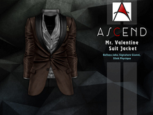 //Ascend// Mr. Valentine Jacket - Plain Chocolate