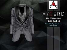 //Ascend// Mr. Valentine Jacket - Plain Dim Gray