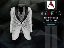 //Ascend// Mr. Valentine Jacket - Plain White