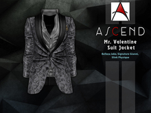 //Ascend// Mr. Valentine Jacket - Print Dim Gray