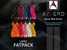 //Ascend// Jesse Mini Dress - Latex Fatpack [ADD ME]