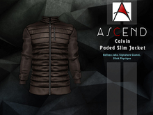//Ascend// Calvin Jacket - Espresso [ADD ME]