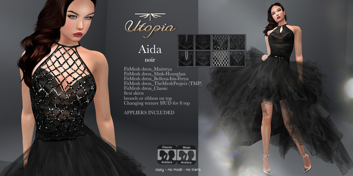 Utopia Aida noir
