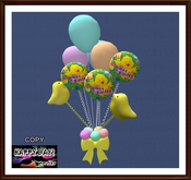 Easter- New Balloons Bouquet with Chick