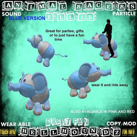  Animal racer-eLLIE-blue COPY/MOD