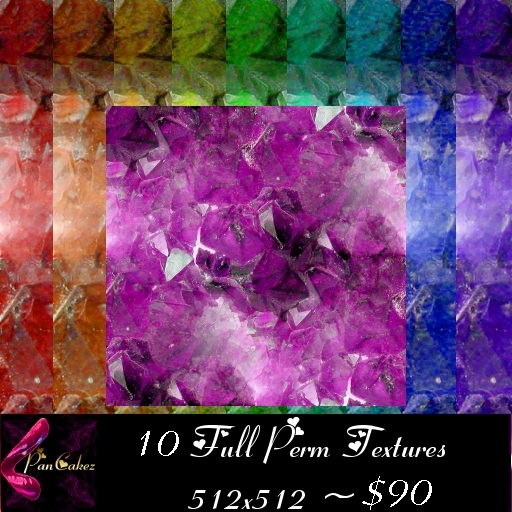*PanCakez* Crystal Textures - Set 3