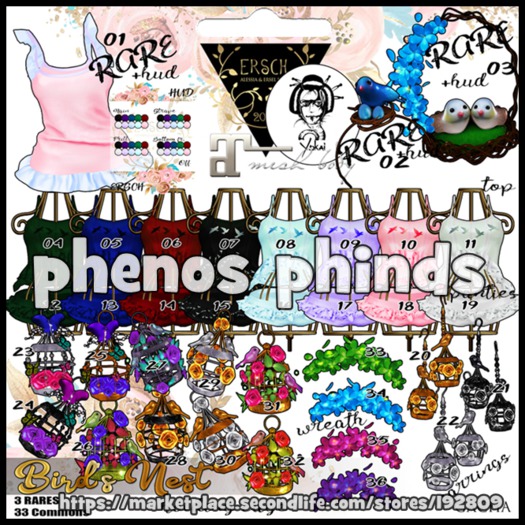 06. ERSCH & Yokai - Bird's Nest Gacha MAITREYA Top Red