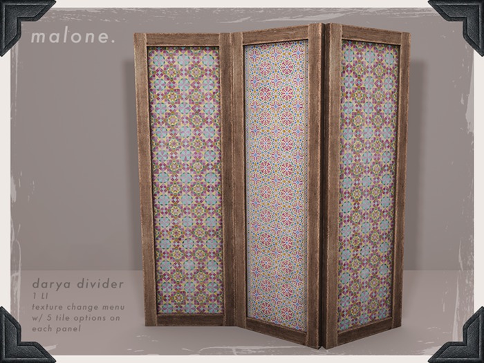 malone. darya divider