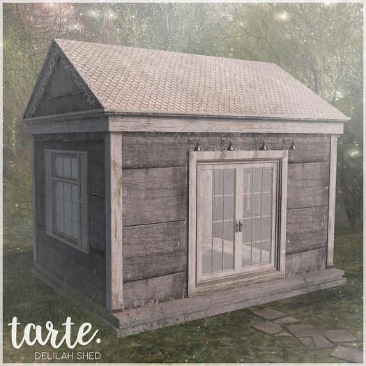 tarte. delilah shed