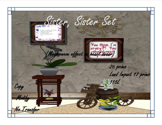 Sister Sister Set