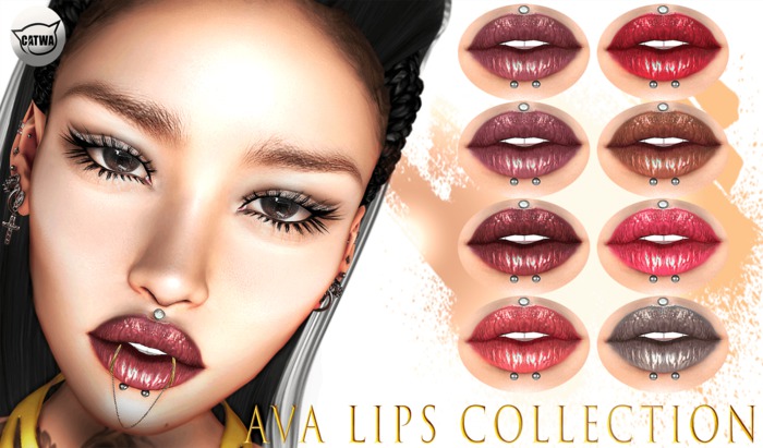 iS Ava Lips Collection - CATWA DEMO
