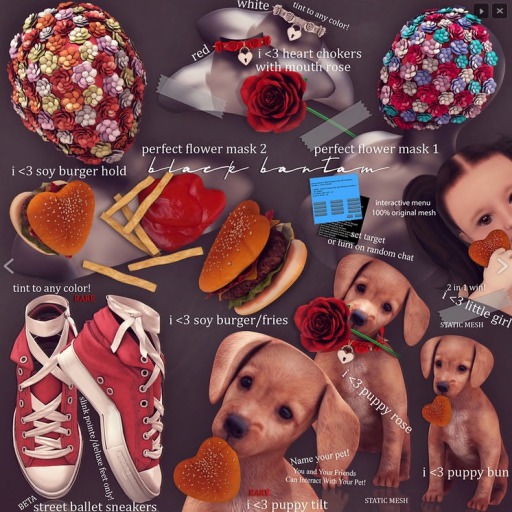 *[Black Bantam] Perfect Flower Mask 2