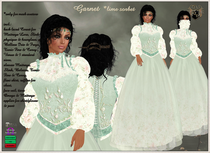 Garnet *lime sorbet