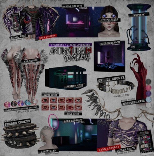 ANTINATURAL[+] Post-Human / Mer Within / PINK / MAITREYA