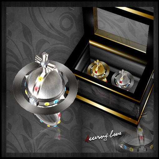 accessory bone A:B ring 003 VW silver