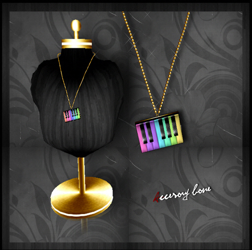 accessory bone A:B necklace 005 Piano SP