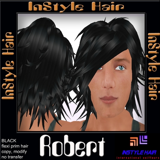 InStyle Hair - ROBERT - for men (black)